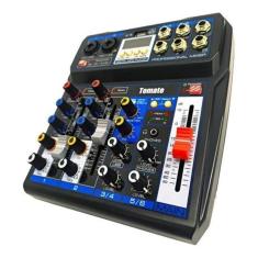 Mesa De Som Minii Tyt-006 Bluetooth Mp3 Tomate