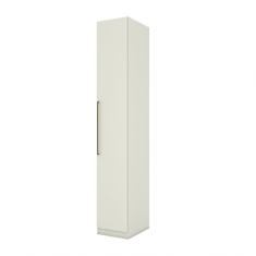 Guarda Roupa Modulado Seletto 1 Porta Bater MDF Areia Móveis Henn