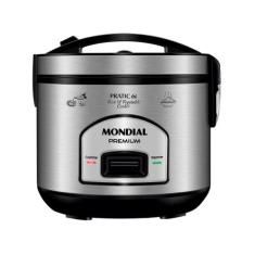 Panela Elétrica Mondial Pratic 6I Pe-43-6X 220V-Preto/Inox, Preto e In