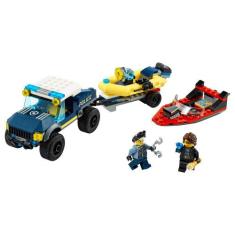 Lego City Transporte De Barco Da Policia - Lego 60272