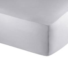 Buddemeyer Lençol King Percal 180 Fios Basic Percalle 100% Algodão Penteado Cinza