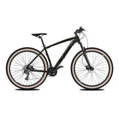 Bicicleta Aro 29 KSW 24 Marchas Freio a Disco Sistema K7 e Suspensão de 100mm com Trava-Masculino