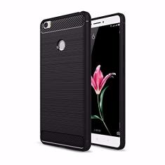 XIAOMI Capa para Mi MAX 2, Manyip Capa de material de fibra de carbono TPU, capa ultrafina fina, lisa, antiderrapante, antiimpressões digitais, capa protetora totalmente elegante simples para XIAOMI