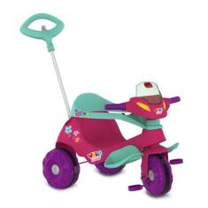 Triciclo Velobaby Azul G2 Passeio Pedal - Bandeirante 356