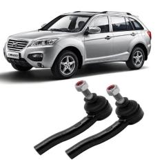 Terminal de Direção Lifan X60 Dianteiro 2013 Até 2016 O Par