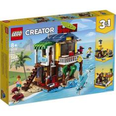 Casa Da Praia De Surfista Lego Creator 3 Em 1