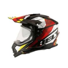 Capacete Helt Cross Vision Glass Drakar Lançamento - Tam 60