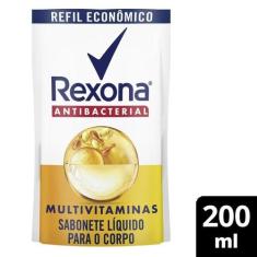 Refil Sabonete Líquido Rexona Multivitaminas 200ml
