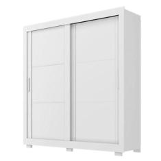 Guarda Roupa Casal Titanium Branco - Zanzini - ZANZINI MÓVEIS