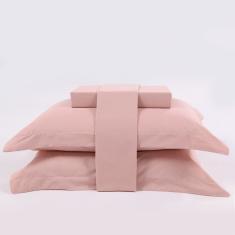Jogo de cama 200 fios essential solteiro Rose
