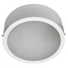 Plafon Redondo Sobrepor (Branco)