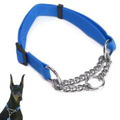 Coleira Cachorro Semi Enforcadora Caes Ajustavel Elo