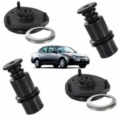 Kit coxim batente amortecedor dianteiro honda civic 02 a 06 - JEPAFLEX