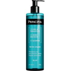 PRINCIPIA, Gel de Limpeza Facial 2% Ácido Salicílico + 5% Glicerina GL-01 com 350g