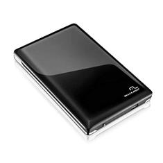 Case Externo Para Hd 2.5 Pol. Multilaser Preto E Prata Usb - GA115