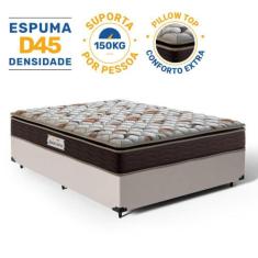 Cama Box com Colchão de Espuma D45 Probel ProForce Plus Viúva 128 cm, 