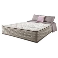 Colchão King Molas Ensacadas Euro 193x203x32 Cama Inbox Ocean Bege