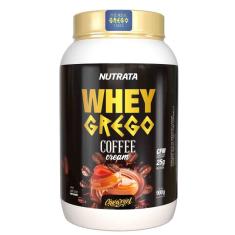 Whey Grego Coffee Cream - 900g Café com Caramel - Nutrata