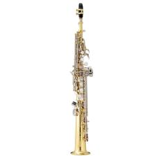 Saxofone Soprano TOKAI Laqueado com Chaves Niqueladas - TSS-200LN