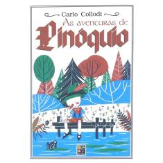 As Aventuras de Pinóquio - 13,5x20 Papel Pisa