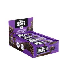 Best Whey Bar (Display C/ 12 Unidades - 30G) - Sabor Brownie de Chocolate, Atlhetica Nutrition