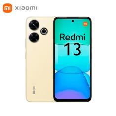 Smartphone Xiaomi Redmi 13 256GB 8GB RAM Dual SIM Tela 6.79 Dourado