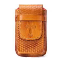Capa De Couro Premium Bainha Para Celular - Club21 Country, Couro Clar