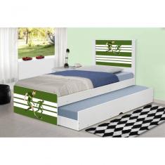 Bicama Juvenil Adesivada Futebol Jogador