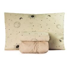 Jogo De Lençol Solteiro 03 Peças Box Algodão Misto 150 Fios - LENNY EN