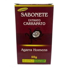 Sabonete Legítimo Extrato De Carrapato Agarra Homens 50G - Bialluz Pre