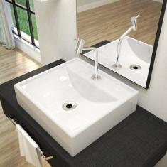 Kit Cuba Q39 com Torneira Pratika 1060 Metal e Válvula 1 Pol. Sifão Cr