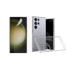 Capa Compatível Para Samsung S24 Ultra + Película Hidrogel