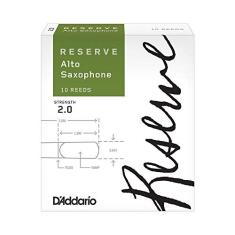 Palheta Sax Alto 2 (caixa com 10) D'Addario Woodwinds Reserve DJR1020