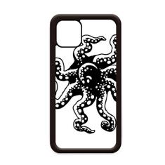 Capa para iPhone 12 Pro Max Ilustração Marine Life Polvo para Apple Mini Mobile Case Shell