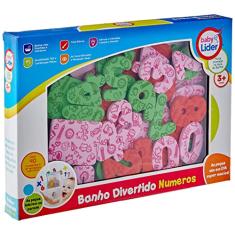Banho Divertido - Números, Lider Brinquedos
