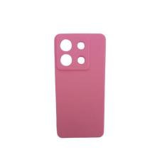 Capa Veludo + Pelicula Hidrogel Compatível Para Poco X6 Pro - DB, Rosa