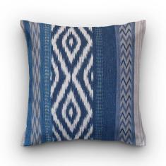 Capa de almofada VivaIN linho estampa ikat