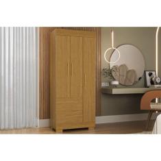 Guarda Roupa Solteiro 3 Portas e 2 Gavetas Maya Cinamomo - ACP - ACP M