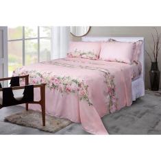 Jogo De Cama Microfibra Solteiro Leucacia Paco Milano Sultan