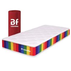Colchão Solteirão D33 Firme a Vácuo Rainbow 97x203cm BF Colchões