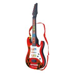Pais & Filhos, Guitarra Infantil - Premium, Vermelha