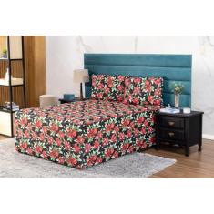 LENÇOL LUVA ESTAMPADO QUEEN 1 peça - MAYRA ENXOVAIS, ESTAMPA 6