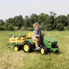 Trator Elétrico John Deere Ground Force 12Volts - Peg-Pérego