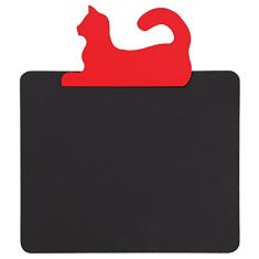 Quadro Gato Pingado MID Vermelho