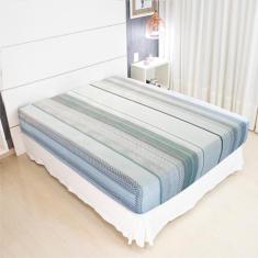 Lençol Avulso Queen Estampado COZZILAR - Malha 100% Algodão com Elásti