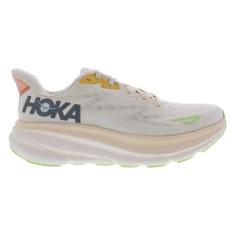 HOKA ONE ONE Clifton 9 Tênis feminino, baunilha/astral, 36