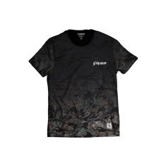 Camisa Thug Life Dólar Rap EUA Preta-Masculino