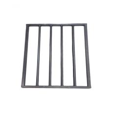 Grade De Proteção Em Alumínio Esquadrias Brasil 50x50 Preto [f123]