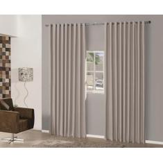 Cortina Blackout Em Tecido 5,00X2,80 Corta Luz Com Ilhos - Confecções 