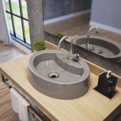 Kit Cuba OV43 com Torneira C50 e Válvula 1 Polegada abs e Sifão Pvc e Flexível Compace